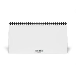 2024 Chibi Manga Desk Calendar – Satin Finish, 10×5″, Spiral Binding, Tent Card Backing