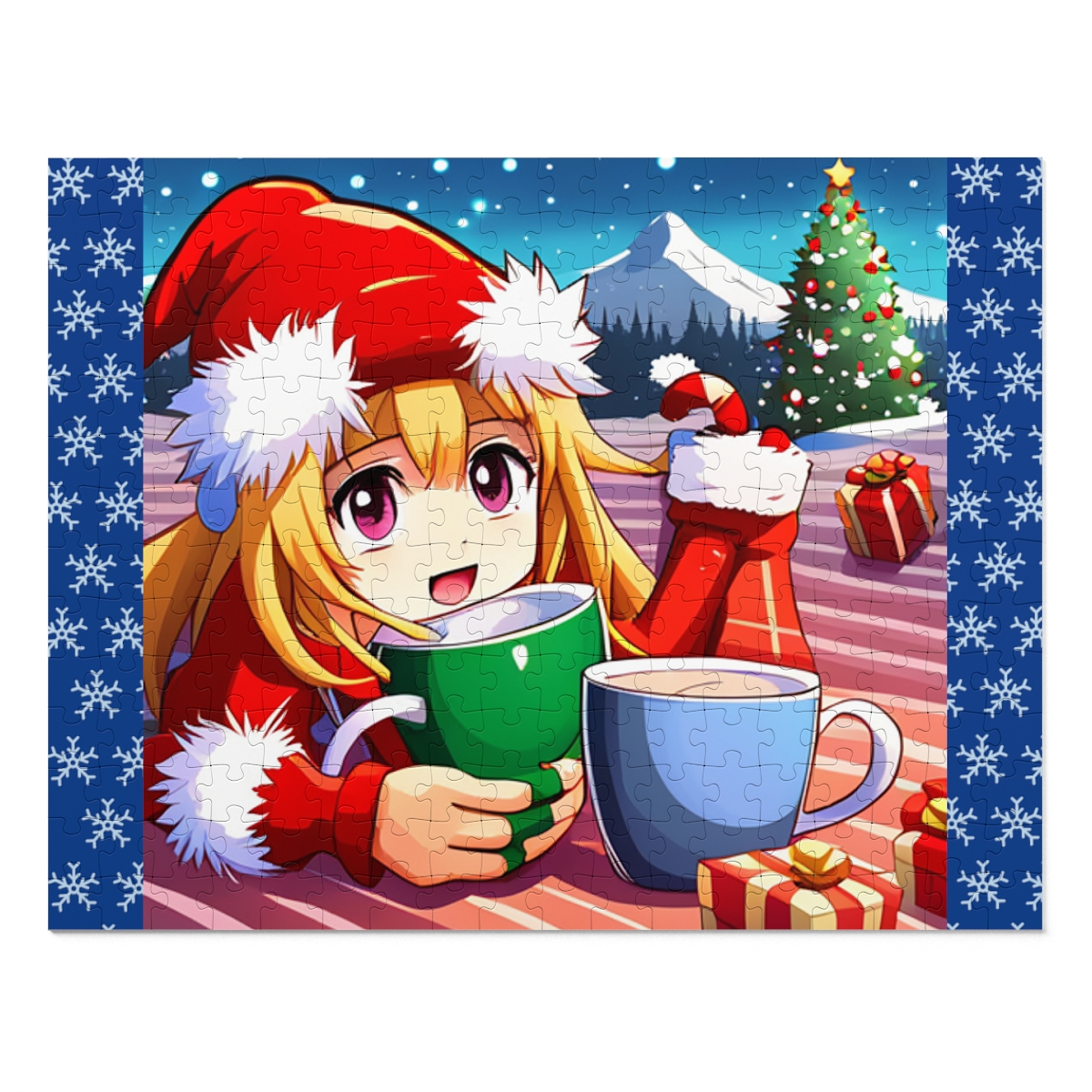 Weihnachtspuzzle: Fröhliche Auszeit für die ganze Familie!