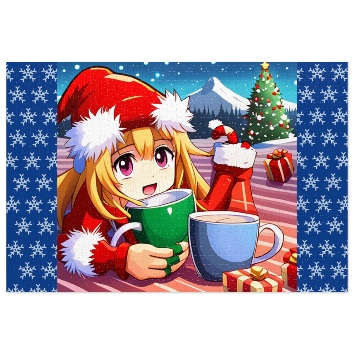 Weihnachtspuzzle: Fröhliche Auszeit für die ganze Familie!