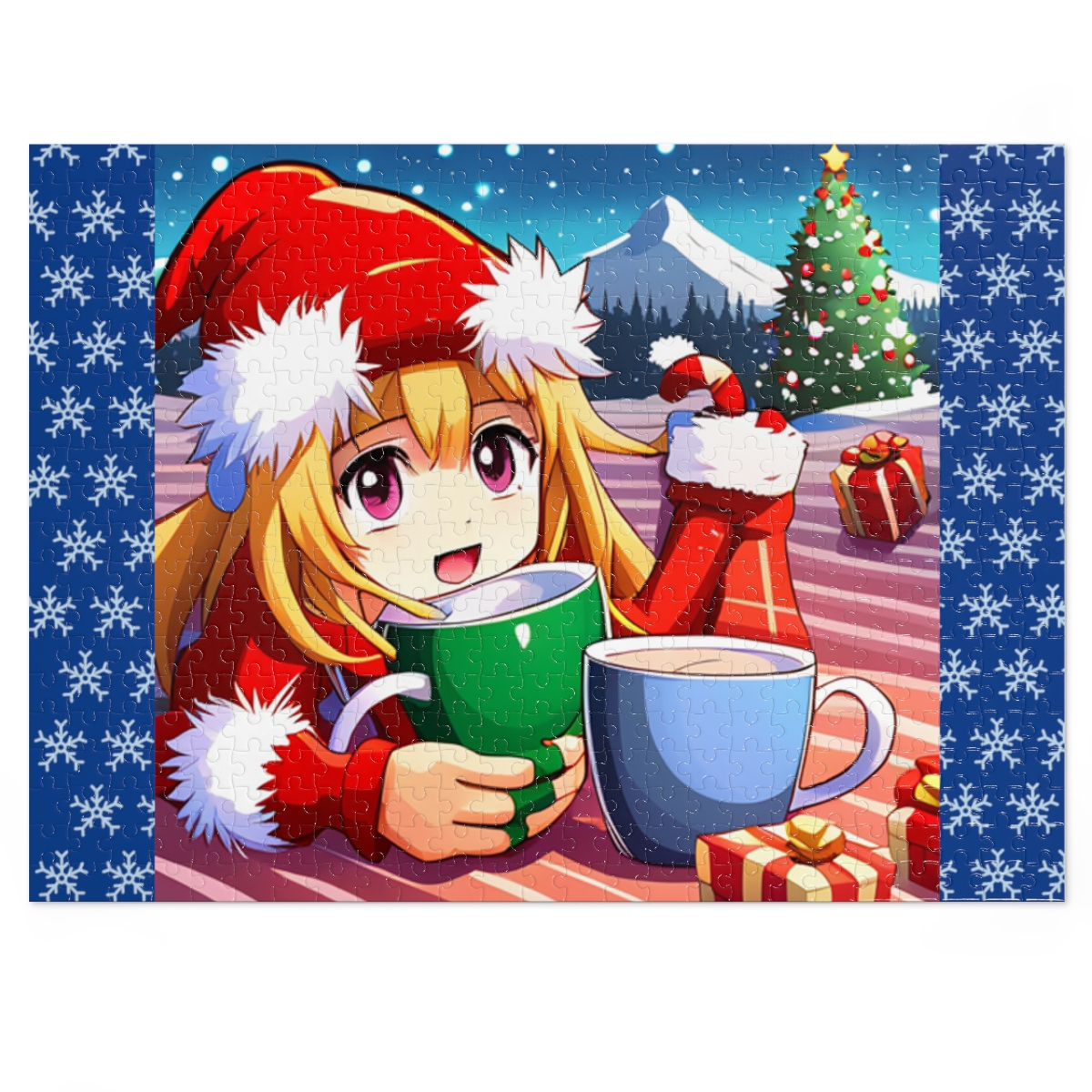 Weihnachtspuzzle: Fröhliche Auszeit für die ganze Familie!