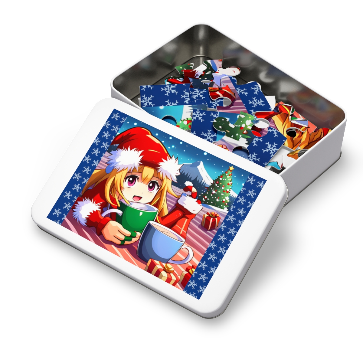 Weihnachtspuzzle: Fröhliche Auszeit für die ganze Familie!