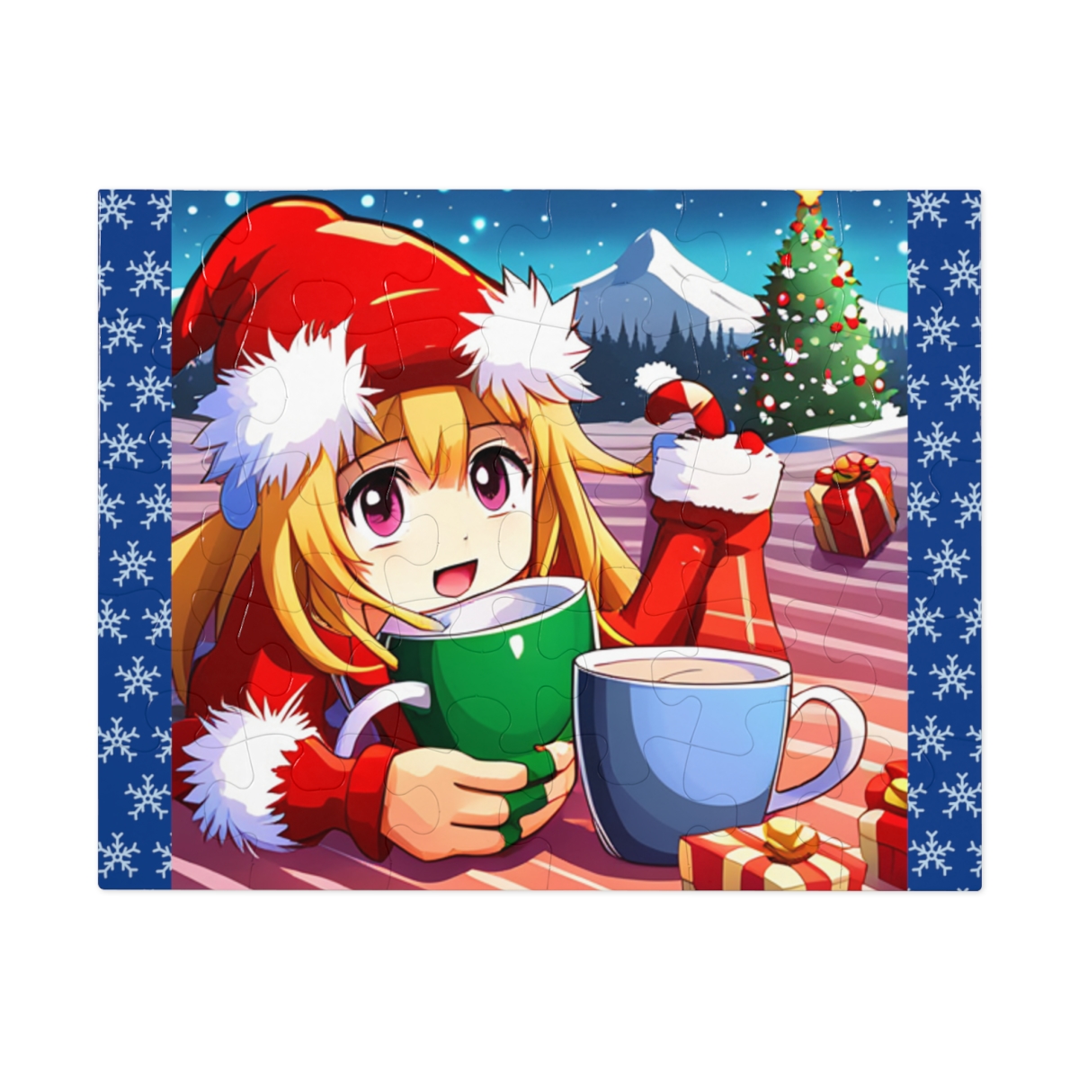 Weihnachtspuzzle: Fröhliche Auszeit für die ganze Familie!