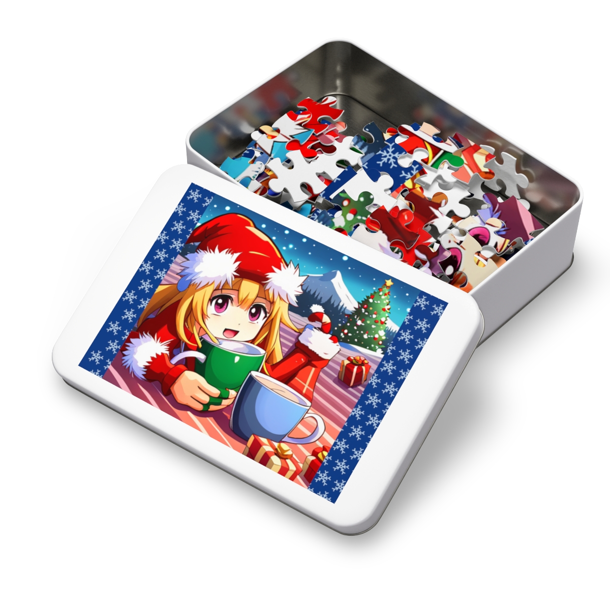 Weihnachtspuzzle: Fröhliche Auszeit für die ganze Familie!