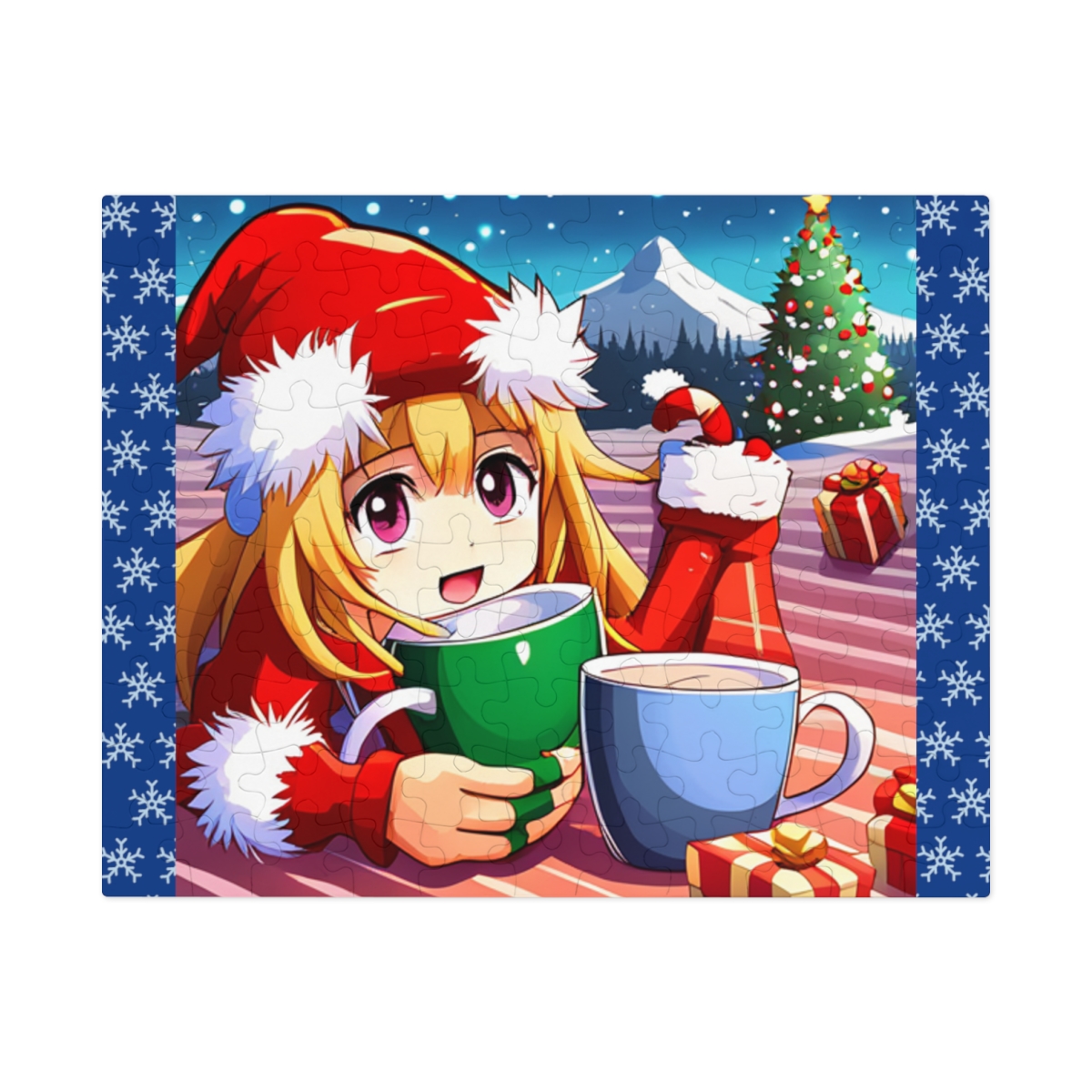 Weihnachtspuzzle: Fröhliche Auszeit für die ganze Familie!