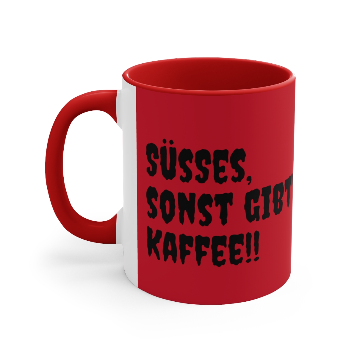 Bunte Hexe Halloween Kaffeetasse - 'Süßes, sonst gibt's Kaffee!' - Farbenfroh und Charakterstark, 11oz