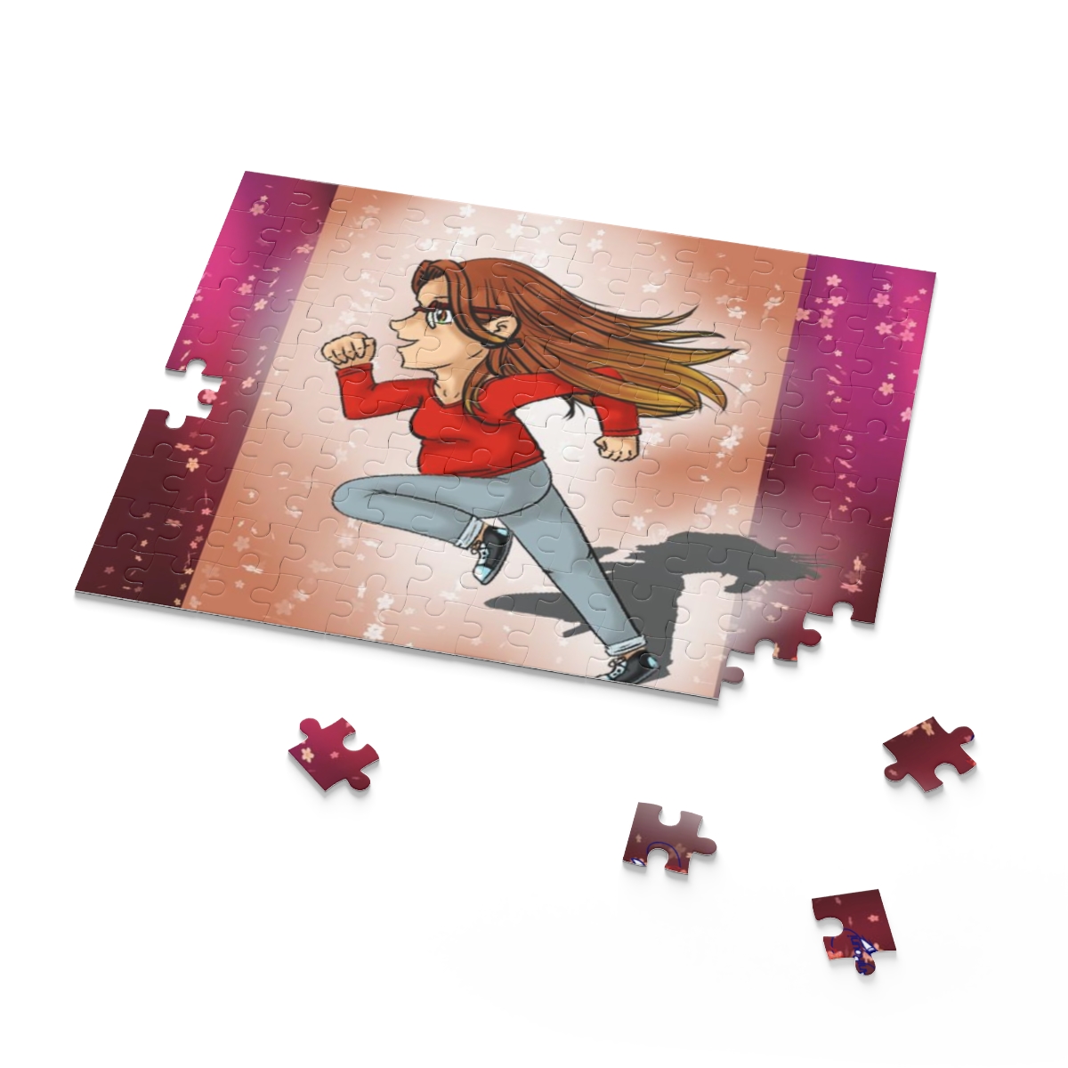 Puzzle (120, 252, 500-Piece) I run to my dreams!!!