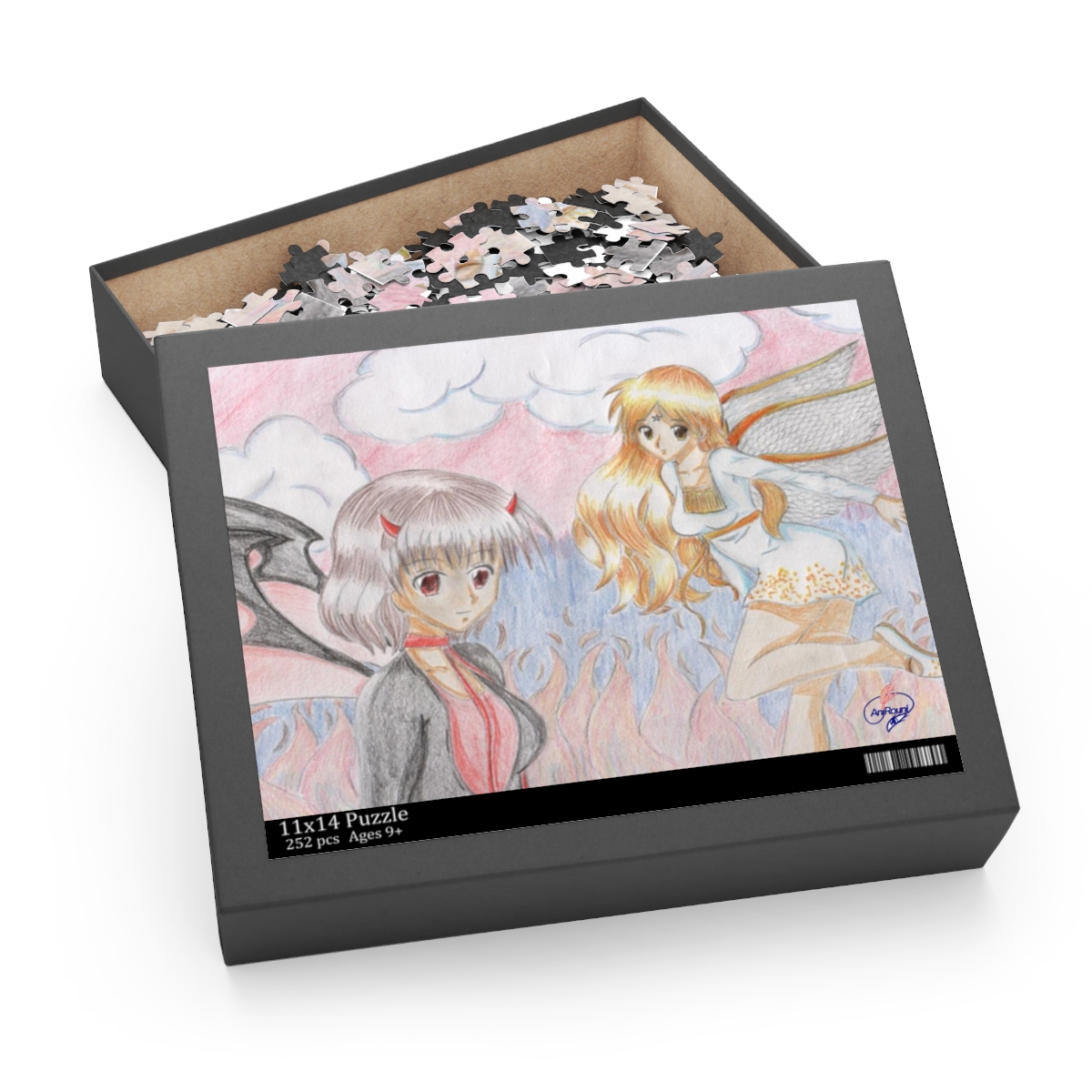 Puzzle (120, 252, 500-Piece) Engel and Devil